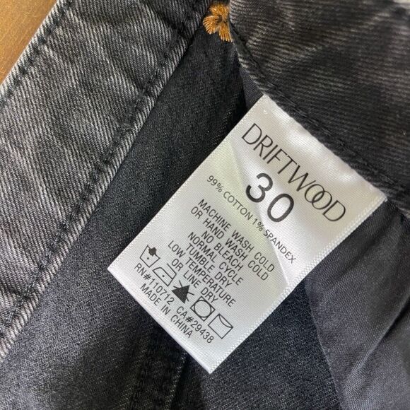 DRIFTWOOD Black and Orange Floral Flare Jeans - Picture 10 of 15